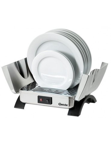 Plate warmer for 12 plates