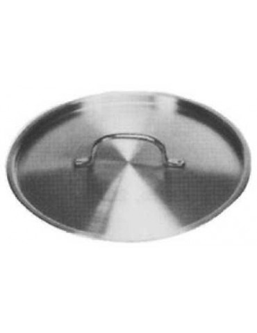 Lid for pots in stainless steel, Ø 16 cm .