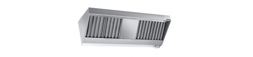 Wall hoods with motor